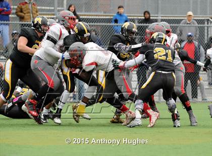 Thumbnail 1 in Roosevelt @ Madison (PSAL Bowl Quarter Finals) photogallery.