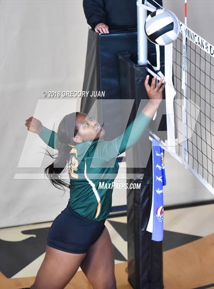 Thumbnail 3 in Archbishop Chapelle vs Cabrini (Catholic League Tournament) photogallery.