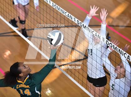 Thumbnail 1 in Archbishop Chapelle vs Cabrini (Catholic League Tournament) photogallery.