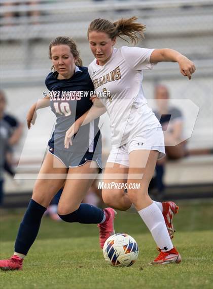 Thumbnail 3 in Williams vs Terry Sanford (NCHSAA 3A First Round) photogallery.