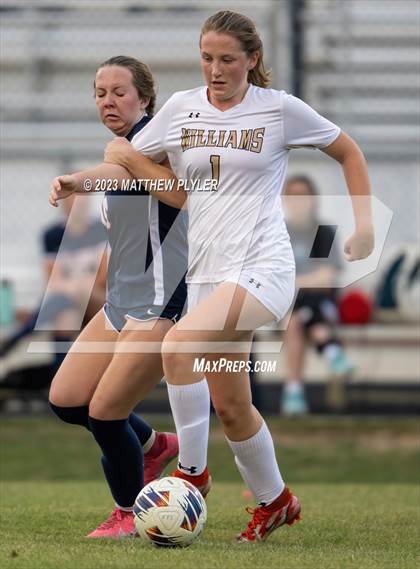 Thumbnail 1 in Williams vs Terry Sanford (NCHSAA 3A First Round) photogallery.