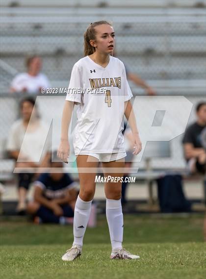 Thumbnail 3 in Williams vs Terry Sanford (NCHSAA 3A First Round) photogallery.