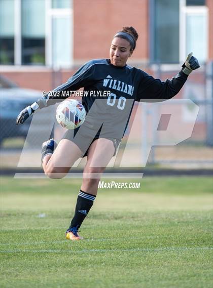 Thumbnail 3 in Williams vs Terry Sanford (NCHSAA 3A First Round) photogallery.