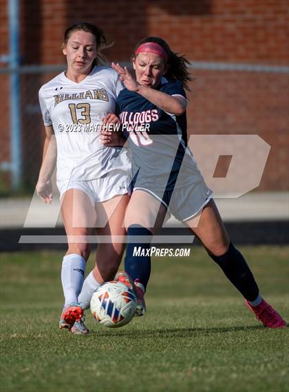 Thumbnail 3 in Williams vs Terry Sanford (NCHSAA 3A First Round) photogallery.