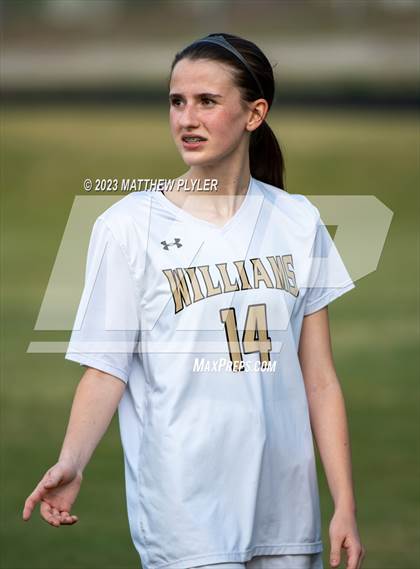 Thumbnail 3 in Williams vs Terry Sanford (NCHSAA 3A First Round) photogallery.