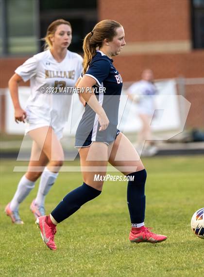 Thumbnail 2 in Williams vs Terry Sanford (NCHSAA 3A First Round) photogallery.