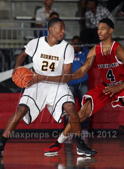 Thumbnail 3 in Prime Prep vs. Scotlandville (Thanksgiving Hoopfest) photogallery.