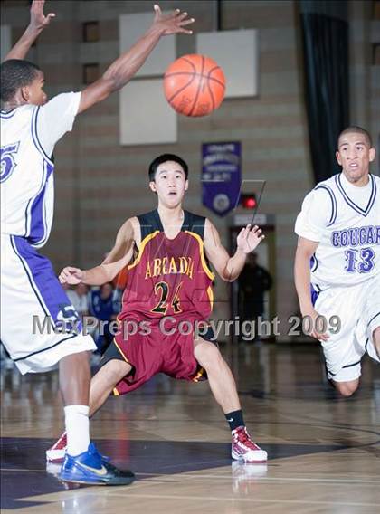Thumbnail 2 in Arcadia vs Rancho Cucamonga (Inland Empire Invitational) photogallery.
