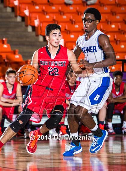 Thumbnail 2 in Northwest vs. Brewer (DFW Basketball Challenge) photogallery.