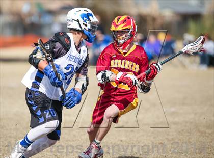 Thumbnail 3 in Brother Martin vs Friendswood (Allstate SugarBowl Lacrosse Classic) photogallery.