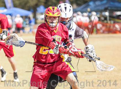 Thumbnail 2 in Brother Martin vs Friendswood (Allstate SugarBowl Lacrosse Classic) photogallery.