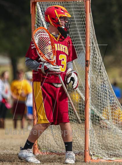 Thumbnail 2 in Brother Martin vs Friendswood (Allstate SugarBowl Lacrosse Classic) photogallery.