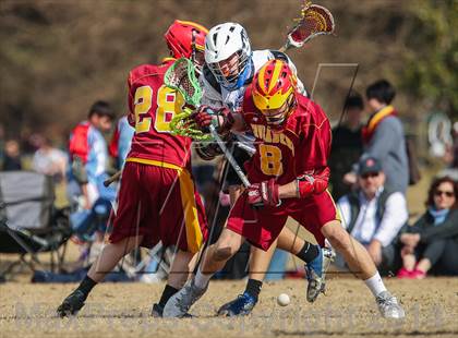 Thumbnail 2 in Brother Martin vs Friendswood (Allstate SugarBowl Lacrosse Classic) photogallery.