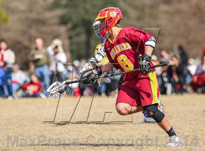 Thumbnail 3 in Brother Martin vs Friendswood (Allstate SugarBowl Lacrosse Classic) photogallery.