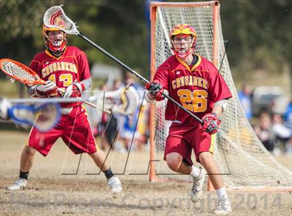 Thumbnail 2 in Brother Martin vs Friendswood (Allstate SugarBowl Lacrosse Classic) photogallery.