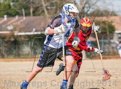 Thumbnail 2 in Brother Martin vs Friendswood (Allstate SugarBowl Lacrosse Classic) photogallery.