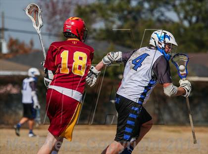 Thumbnail 2 in Brother Martin vs Friendswood (Allstate SugarBowl Lacrosse Classic) photogallery.