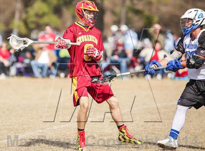 Thumbnail 3 in Brother Martin vs Friendswood (Allstate SugarBowl Lacrosse Classic) photogallery.