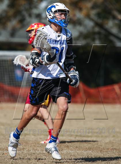 Thumbnail 1 in Brother Martin vs Friendswood (Allstate SugarBowl Lacrosse Classic) photogallery.