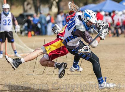 Thumbnail 3 in Brother Martin vs Friendswood (Allstate SugarBowl Lacrosse Classic) photogallery.