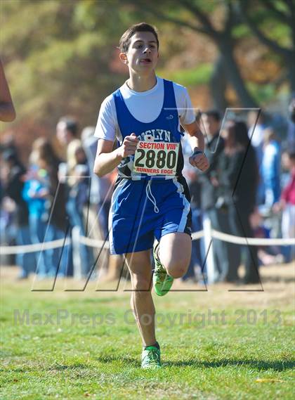 Thumbnail 1 in Section 8 Class 2 Cross Country Championships (Boys) photogallery.