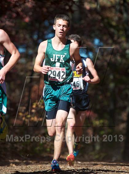 Thumbnail 3 in Section 8 Class 2 Cross Country Championships (Boys) photogallery.