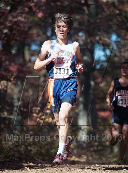Thumbnail 1 in Section 8 Class 2 Cross Country Championships (Boys) photogallery.