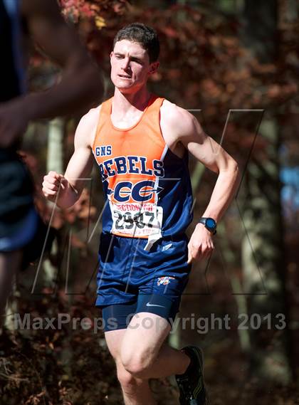 Thumbnail 3 in Section 8 Class 2 Cross Country Championships (Boys) photogallery.