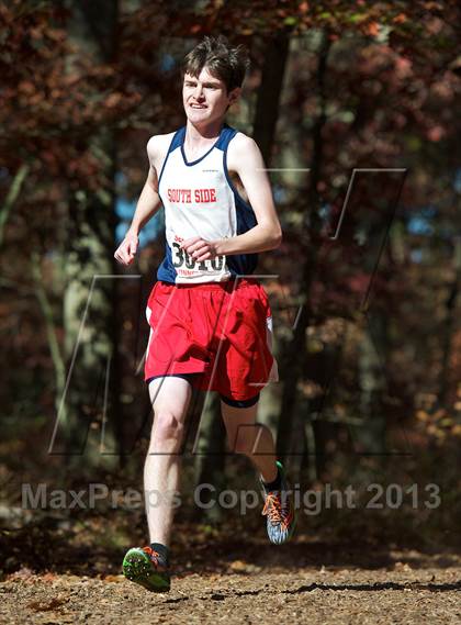 Thumbnail 3 in Section 8 Class 2 Cross Country Championships (Boys) photogallery.