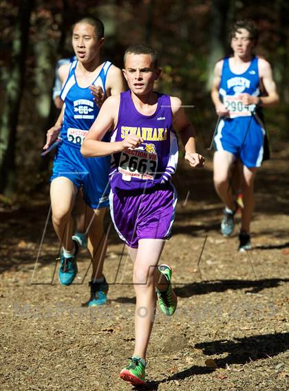 Thumbnail 2 in Section 8 Class 2 Cross Country Championships (Boys) photogallery.