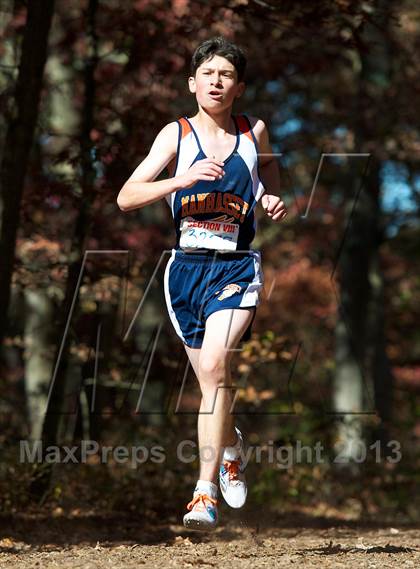 Thumbnail 2 in Section 8 Class 2 Cross Country Championships (Boys) photogallery.