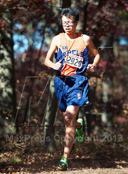 Thumbnail 1 in Section 8 Class 2 Cross Country Championships (Boys) photogallery.