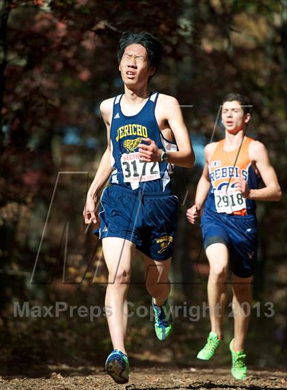 Thumbnail 2 in Section 8 Class 2 Cross Country Championships (Boys) photogallery.