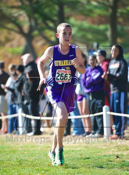 Thumbnail 1 in Section 8 Class 2 Cross Country Championships (Boys) photogallery.