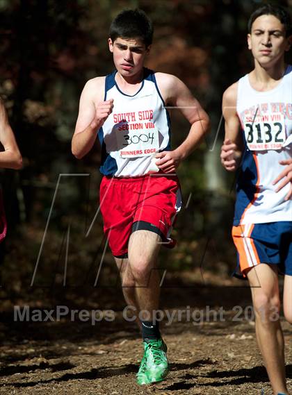 Thumbnail 1 in Section 8 Class 2 Cross Country Championships (Boys) photogallery.