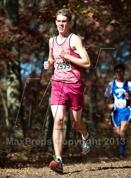Thumbnail 2 in Section 8 Class 2 Cross Country Championships (Boys) photogallery.