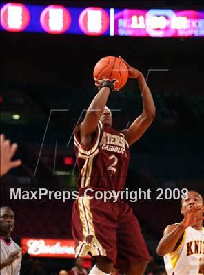 Thumbnail 2 in Mt. Vernon vs. Paterson Catholic (Nike Super 6 @ the Garden) photogallery.