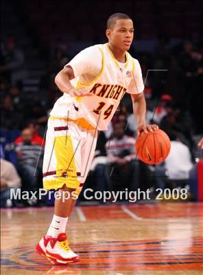 Thumbnail 2 in Mt. Vernon vs. Paterson Catholic (Nike Super 6 @ the Garden) photogallery.