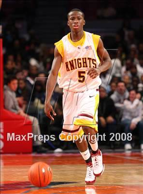 Thumbnail 2 in Mt. Vernon vs. Paterson Catholic (Nike Super 6 @ the Garden) photogallery.
