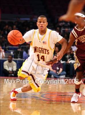 Thumbnail 1 in Mt. Vernon vs. Paterson Catholic (Nike Super 6 @ the Garden) photogallery.