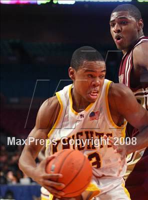 Thumbnail 1 in Mt. Vernon vs. Paterson Catholic (Nike Super 6 @ the Garden) photogallery.