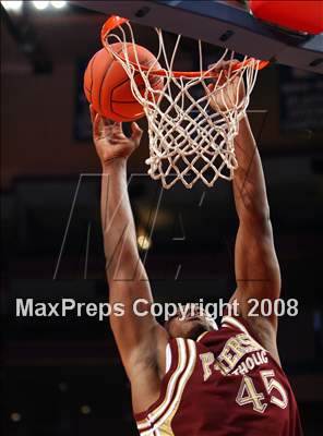 Thumbnail 1 in Mt. Vernon vs. Paterson Catholic (Nike Super 6 @ the Garden) photogallery.