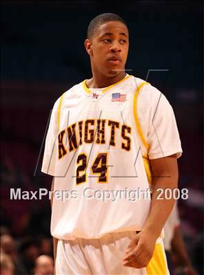 Thumbnail 2 in Mt. Vernon vs. Paterson Catholic (Nike Super 6 @ the Garden) photogallery.