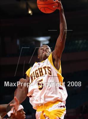 Thumbnail 3 in Mt. Vernon vs. Paterson Catholic (Nike Super 6 @ the Garden) photogallery.