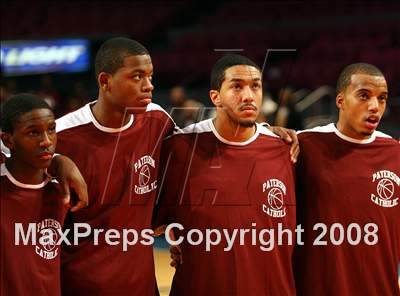 Thumbnail 1 in Mt. Vernon vs. Paterson Catholic (Nike Super 6 @ the Garden) photogallery.