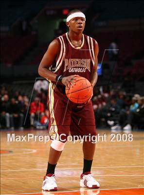 Thumbnail 2 in Mt. Vernon vs. Paterson Catholic (Nike Super 6 @ the Garden) photogallery.