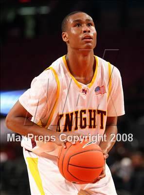 Thumbnail 3 in Mt. Vernon vs. Paterson Catholic (Nike Super 6 @ the Garden) photogallery.