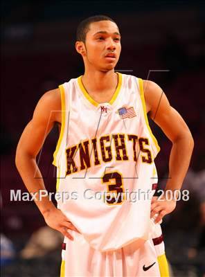 Thumbnail 1 in Mt. Vernon vs. Paterson Catholic (Nike Super 6 @ the Garden) photogallery.