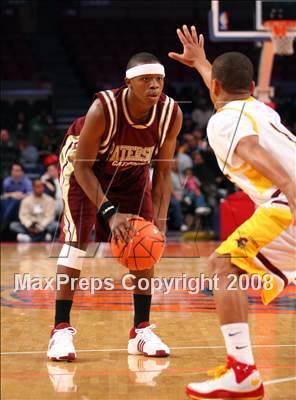 Thumbnail 2 in Mt. Vernon vs. Paterson Catholic (Nike Super 6 @ the Garden) photogallery.