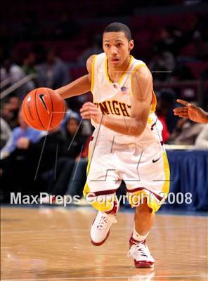 Thumbnail 1 in Mt. Vernon vs. Paterson Catholic (Nike Super 6 @ the Garden) photogallery.